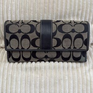 Coach Vintage Signature Large Wallet